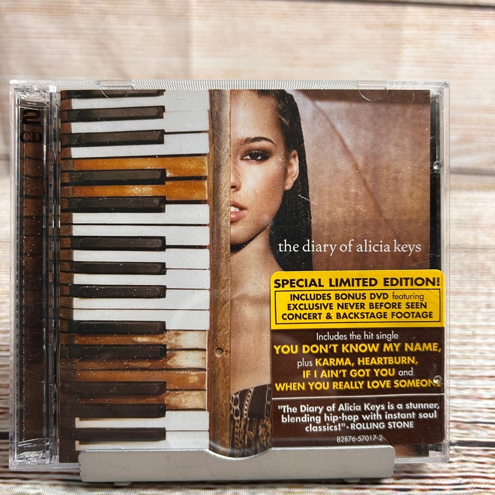 Alicia Keys The Diary of Alicia Keys Special Limited Edition CD Bonus DVD 2003